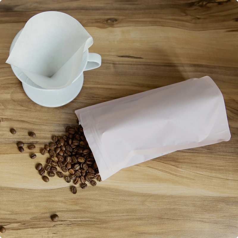 Coffee and tea packaged in pouches and bags